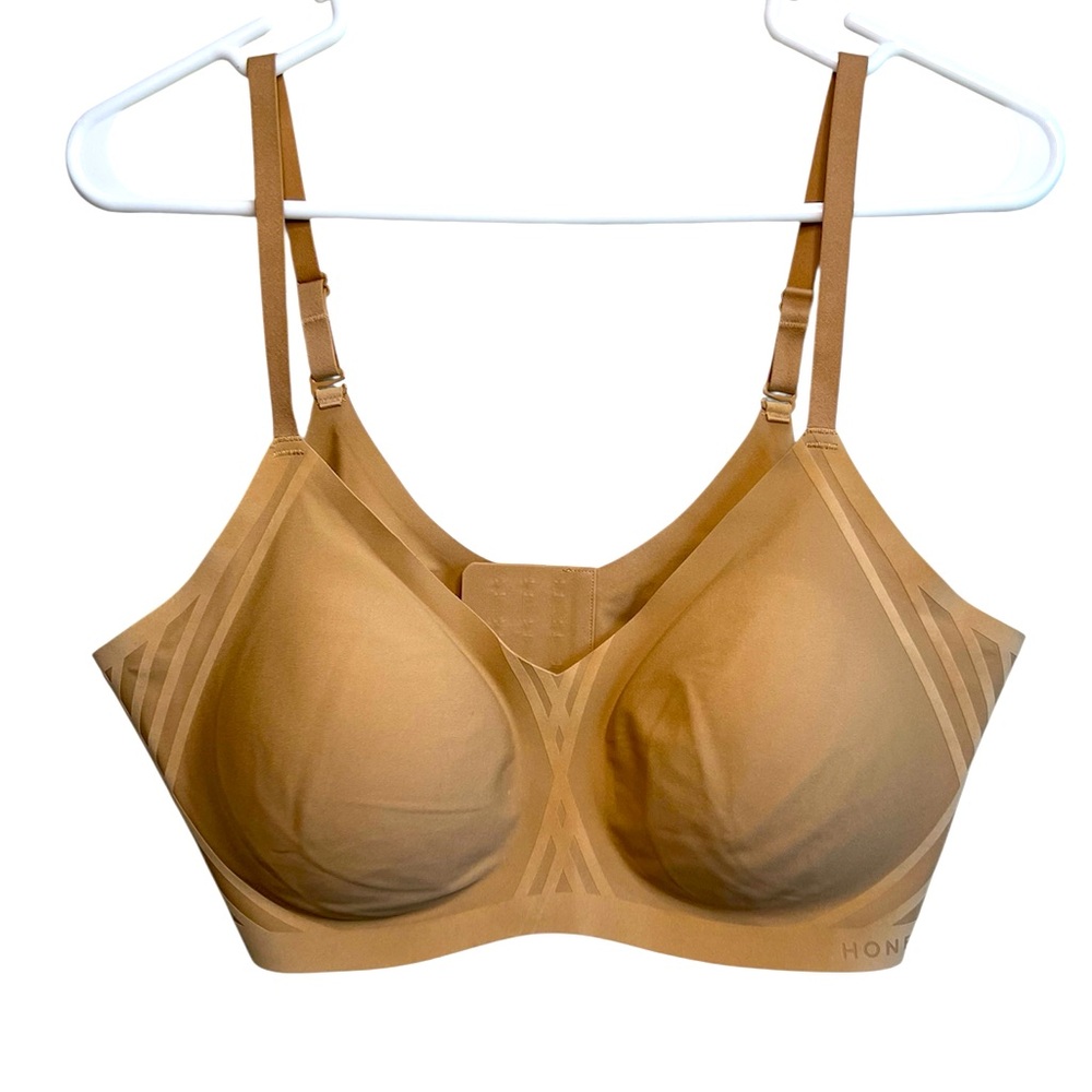 Honeylove women’s size 38 D/DD Silhouette Bra nude bra